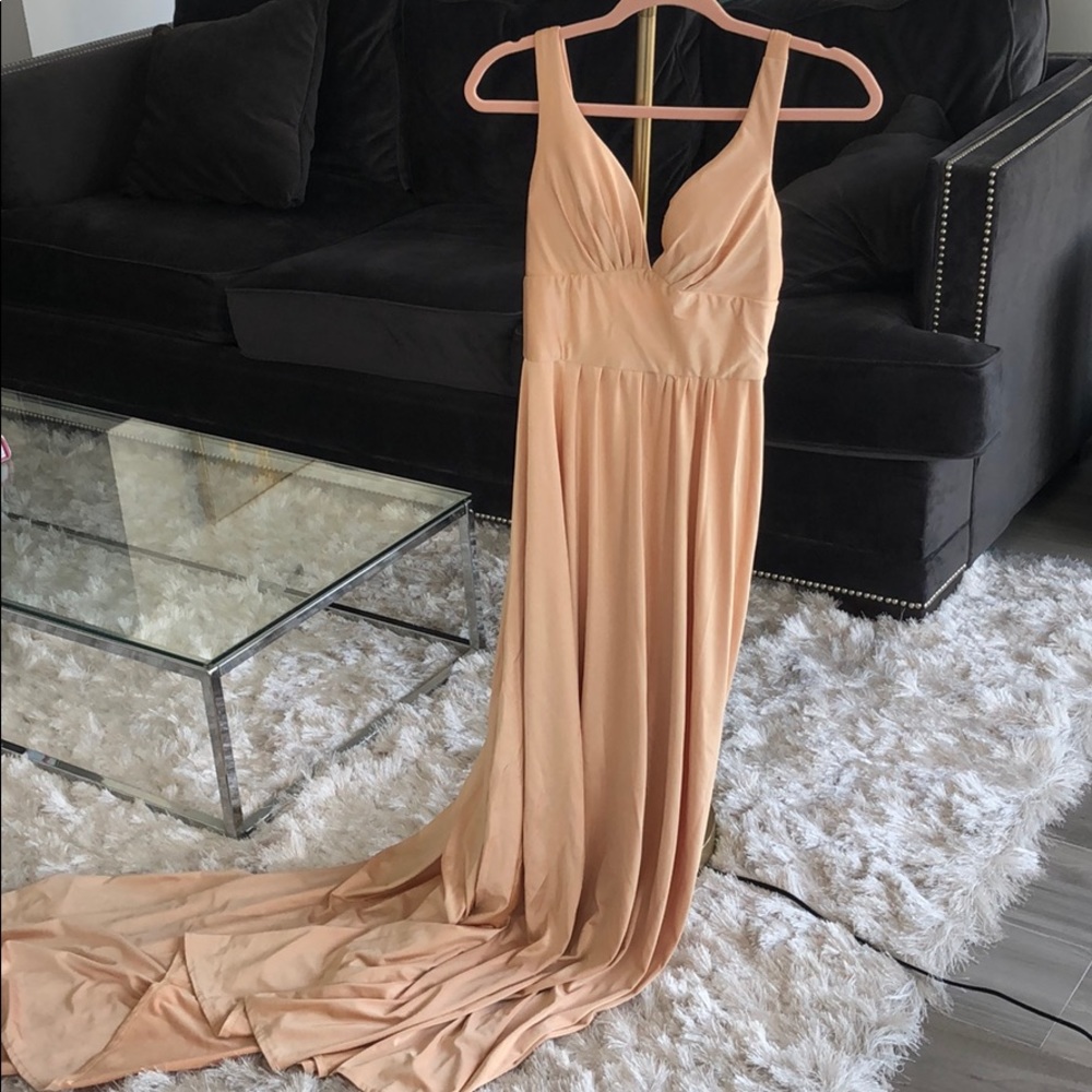 Prom or Bridesmaid Coppery Gorgeous Dress